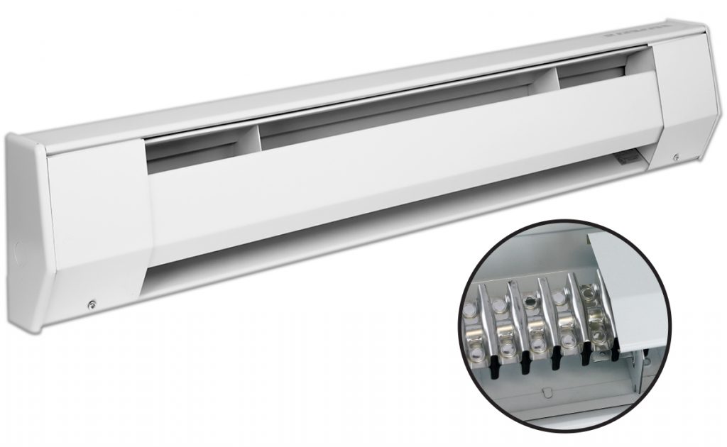 5 Ft Long 208 v Baseboard Heater Qmark 2545W 1250 w 