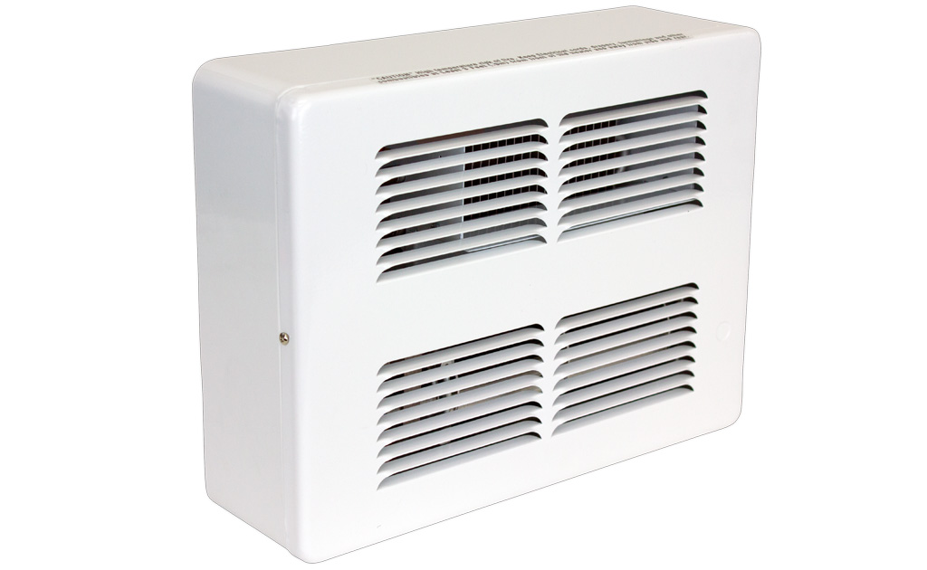 Product image for King SL1215-W 120V Surface Mount Wall Heater, White